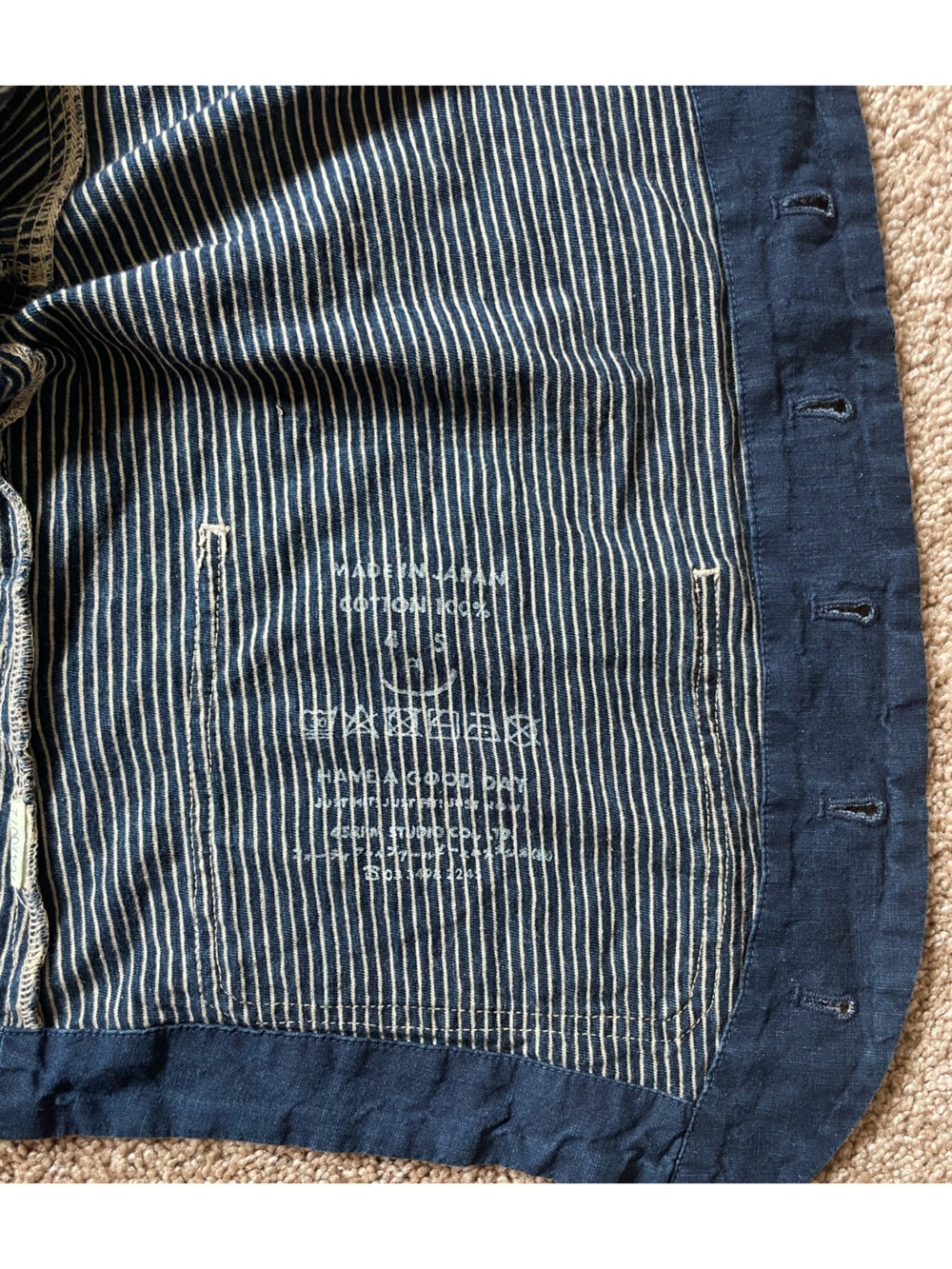 45R women’s striped blouse - Picture 9 of 11